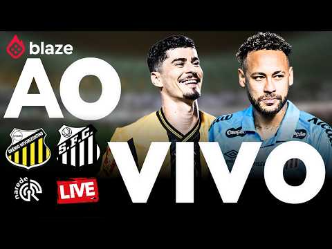 SANTOS AO VIVO | NOVORIZONTINO X SANTOS | NEYMAR NO JOGO AO VIVO DO PAULISTÃO 2026