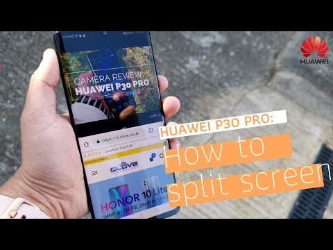How to Enable Split Screen Mode on Huawei P30 Pro