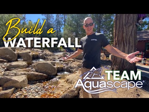 Pondless Waterfall Install with TEAM AQUASCAPE - Weekend at Bernies HOW TO BUILD LIKE THE PROS...