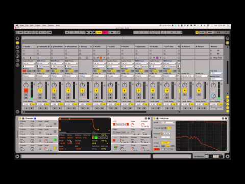 part 2: modulating frequency with LFO and envelope in ableton live operator