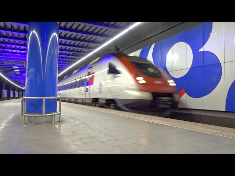 IC5 nach Geneve am Flughafen Zürich