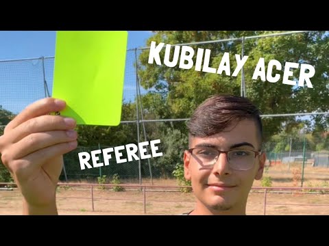 Kubilay Acer - unser Schiedsrichter-Talent