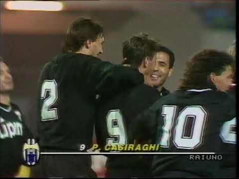 24/10/1990 Cup Winners Cup Round 2 1st leg AUSTRIA VIENNA v JUVENTUS