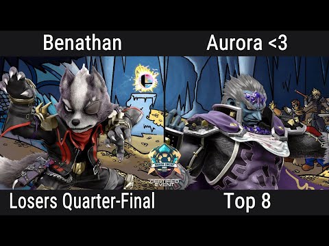 Benathan (Wolf) vs Aurora (Ganondorf) - Losers Quarters - The Wyverns Lair 4