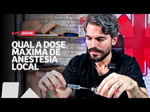 ANESTESIA LOCAL: como calcular a dose máxima com SEGURANÇA