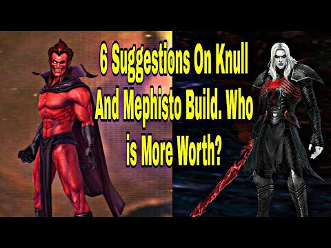 Knull Or Mephisto Who is more Worth For Build? 6 Suggestions And Information - Marvel Future Fight