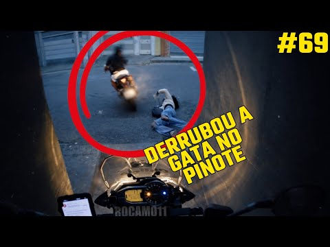 #69 Polícia em ação, malandro derrubou e abandonou a gata no pinote