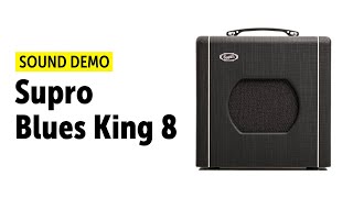Video thumbnail for Supro Blues King 8 - Sound Demo (no talking) by Guitar Bonedo