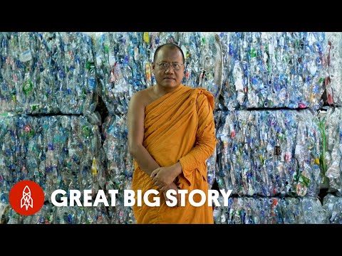 Meet the Monk Recycling Plastic Into Clothing
