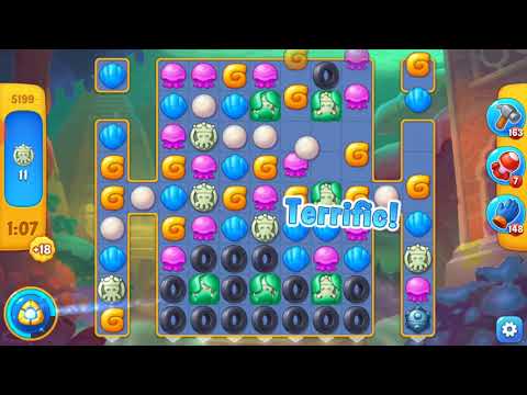 Fishdom Game  Timed Level 5199 walkthrough