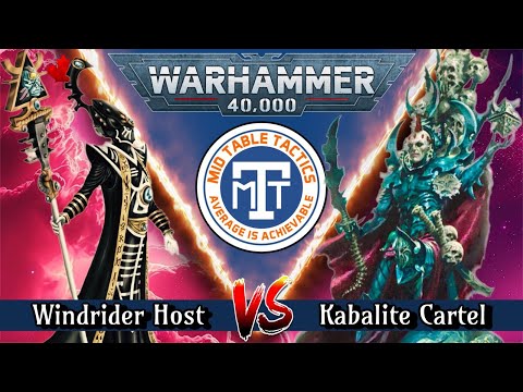 Warhammer 40k Battle Report: Aeldari vs Drukari