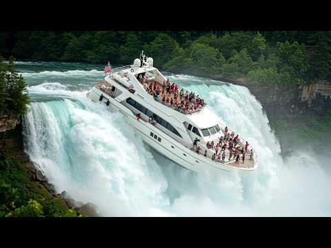 Удивительные моменты с кораблями, снятые на видео!