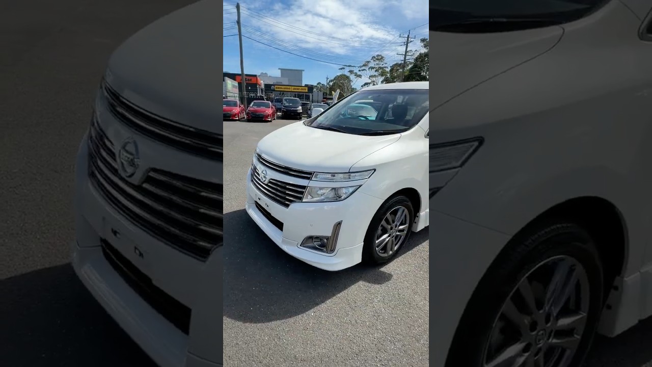 2013 Nissan Elgrand Highway Star 3.5L V6 7-Seater Luxury People Mover | 99,825 km | UniBee Australia
