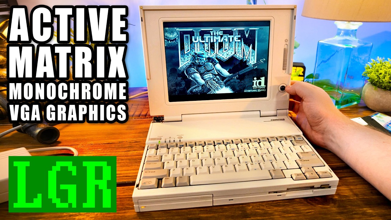 Obscure $3,000 Laptop From 1993: Compaq LTE Lite 4/25E