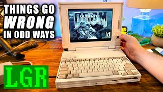 Obscure $3,000 Laptop From 1993: Compaq LTE Lite 4/25E