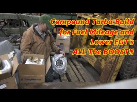 Compound Turbo Design and Sizing Working on First Gen Trailer Towing Power House with Area Diesel