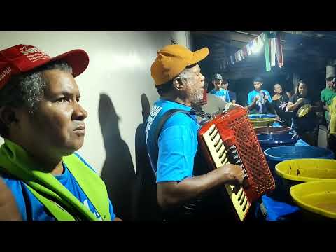 Agradecendo a mesa, Folia de Reis,  Araguapaz - Goiás 