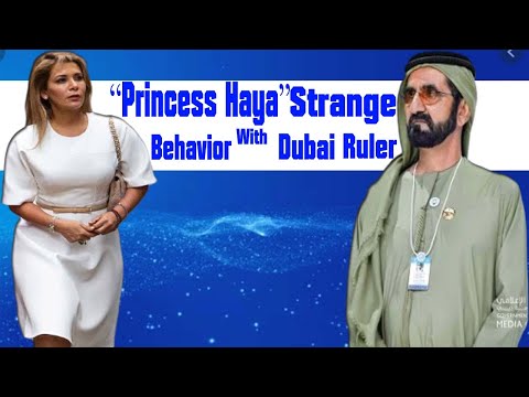 プリンセスハヤは、人々の前でシェイク-モハメド-ビン-ラシッドによって彼の心.A奇妙な行動を失う (Princess Haya lose his mind .A strange behavior by the Sheikh Mohammed bin Rashid in front of people)