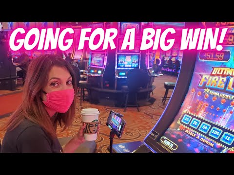 💥 MIN MAX BETTING UP TO $50 (OMG!) on Ultimate Fire Link slot machine at Coushatta Casino
