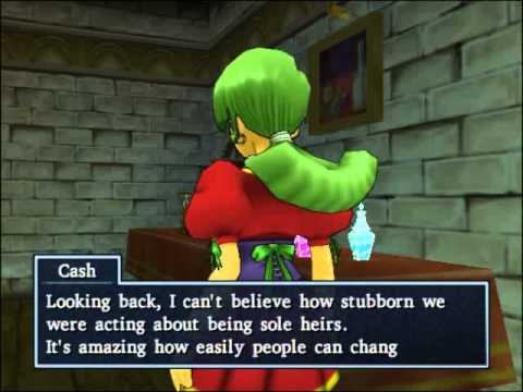 153 Dragon Quest 8 Cut-scene - Cash and Carrie Agree to Work Together