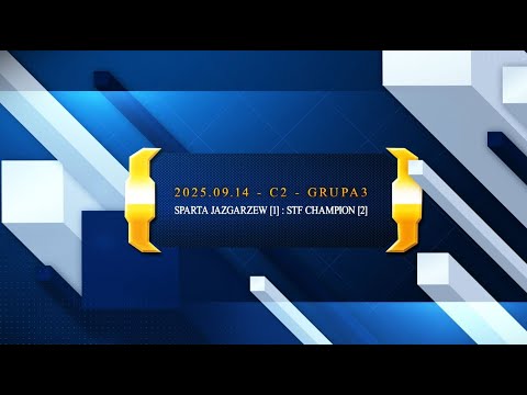 2025.09.14 Sparta Jazgarzew - STF Champion r.2012