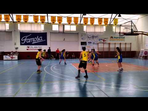 Basket - C.D.ONIL - DENIA Senior Femenino , tiro de 2