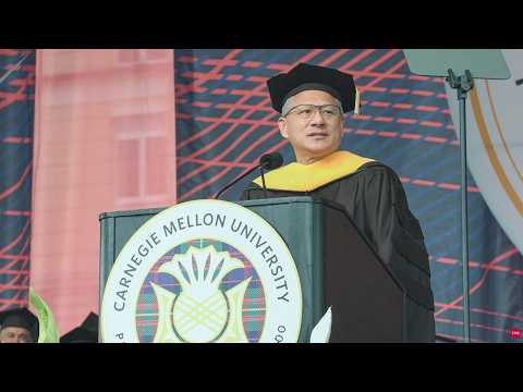 【中英双语】黄仁勋嘉宾演讲 - CMU卡耐基梅隆大学2026毕业典礼