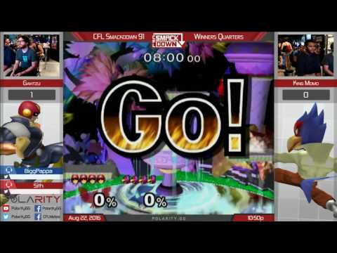 CFL Smackdown 91 Melee - King Momo (Falco) vs Gahtzu (Falcon) - Winners Quarters