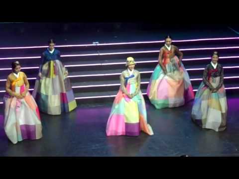 [HD][FANCAM] 120623 4-MINUTE JIHYUN,SOHYUN,JIYOON IN HANBOKS (2) @ MBC LONDON