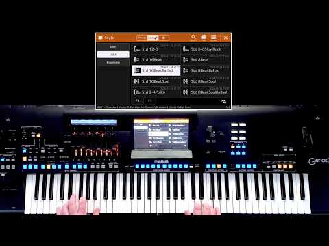 New Standard Style Pack for Yamaha Genos 2 - Listen to every style