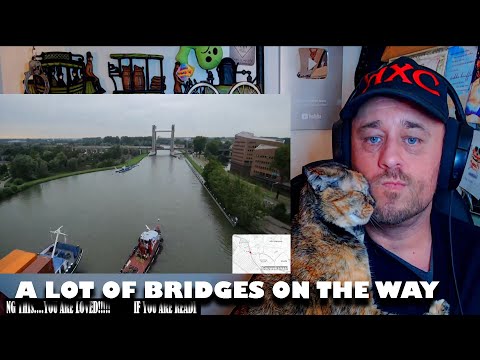 Travel from Rotterdam to Amsterdam in 10 minutes by boat: a 4k timelapse REACTION!