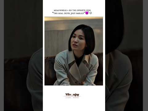 Vincenzo x The Glory | The Real Evil Met the Wrong Enemy 😈🔥. #theglory #vincenzo #youtubeshort #fyp