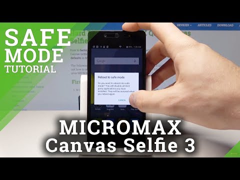 How to Open Safe Mode in MICROMAX Selfie 3 - Diagnose System