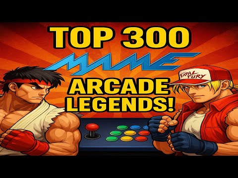 Top 300 Best MAME Arcade Games From Childhood 1990 - 2010 | Nostalgia [Master List]