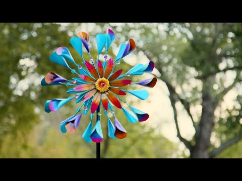 Colorful Cones Wind Spinner