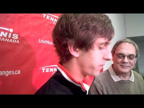 Filip Peliwo on the 2012 Australian Open Junior Boys Final
