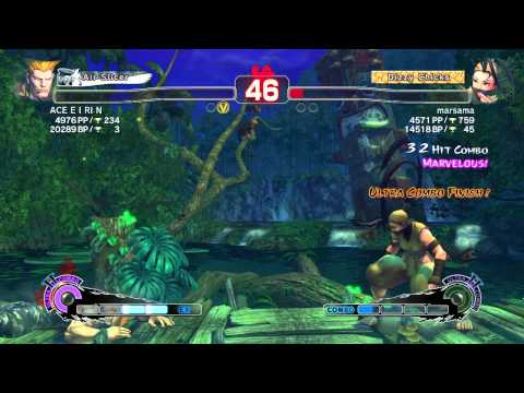 SSFIVAE:  Guile (ACE E I RI N) vs.  Ibuki (marsama) HD
