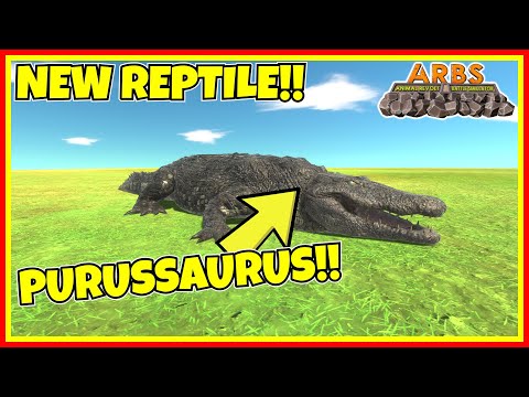 New! PURUSSAURUS vs Units PLAYTEST! | Animal Revolt Battle Simulator