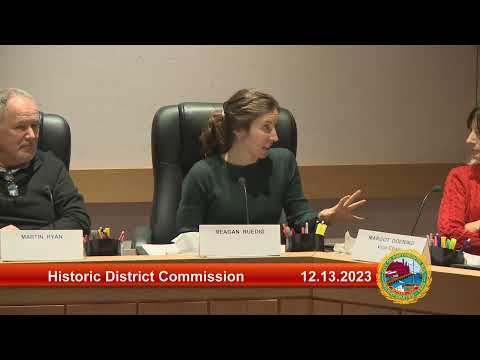 12.13.2023 Historic District Commission