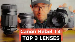 Video thumbnail for Canon Rebel T3i 600D DSLR Camera: 2024's Best Lenses to Use! by Prickly Pear Camera