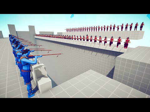 Modern Castle With Archer Towers Map Tournament! | Totally Accurate Battle Simulator TABS