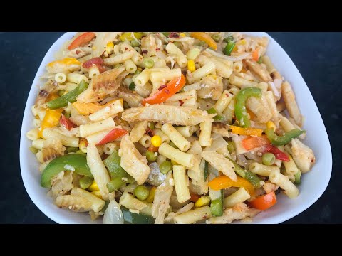 MACARONI & SALT FISH / STEP BY STEP MACARONI AND SALT FISH RECIPE