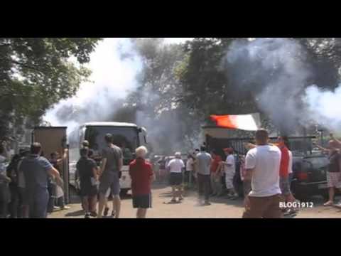 Monza 15 giugno 2013 - I tifosi danno la carica, fino alla fine il Calcio Monza!