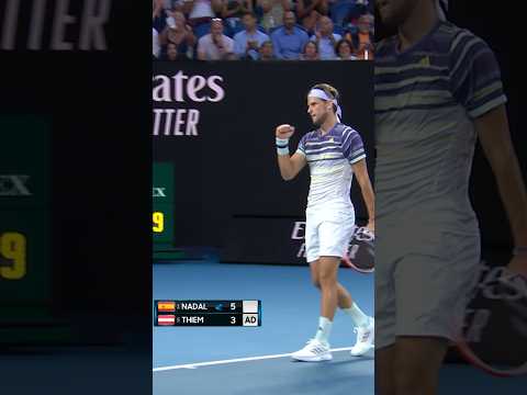 One-handed backhand ROCKET! 🚀