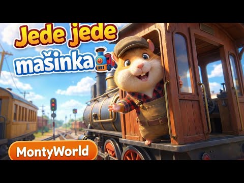 Jede jede mašinka 🚂 | Veselá písnička pro děti | MontyWorld