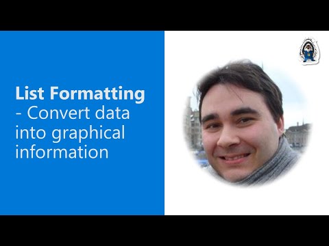 Data Conversion into Graphical Information: List Formatting Guide Data Conversion into Graphical Information: List Formatting Guide