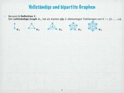 Graphen & Algorithmen: Kapitel 1 - Grundlagen (1)