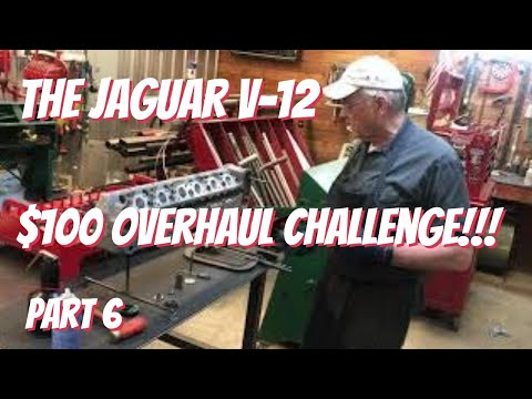 Tuesday Extra - Episode 6: Jaguar 5.3 L V12 $100 Overhaul Challenge / Cylinder Head Overhaul Pt.2