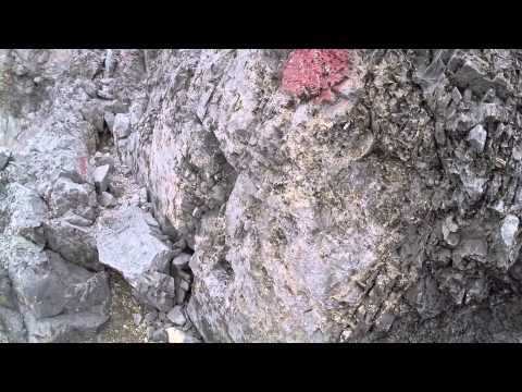 Holzgauer Wetterspitze 2.895m - Schlüsselstelle