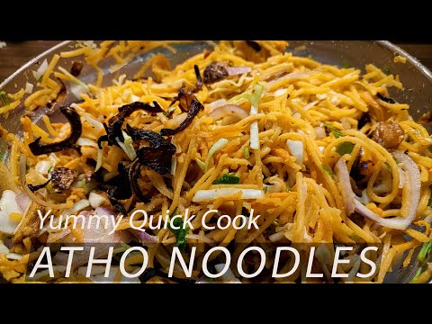 Street Food Atho | Atho Burmese Food | Atho recipe
